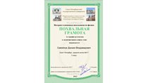 2011-2012 Самойлов Даниил 7л (ИО-физика) 2 тур